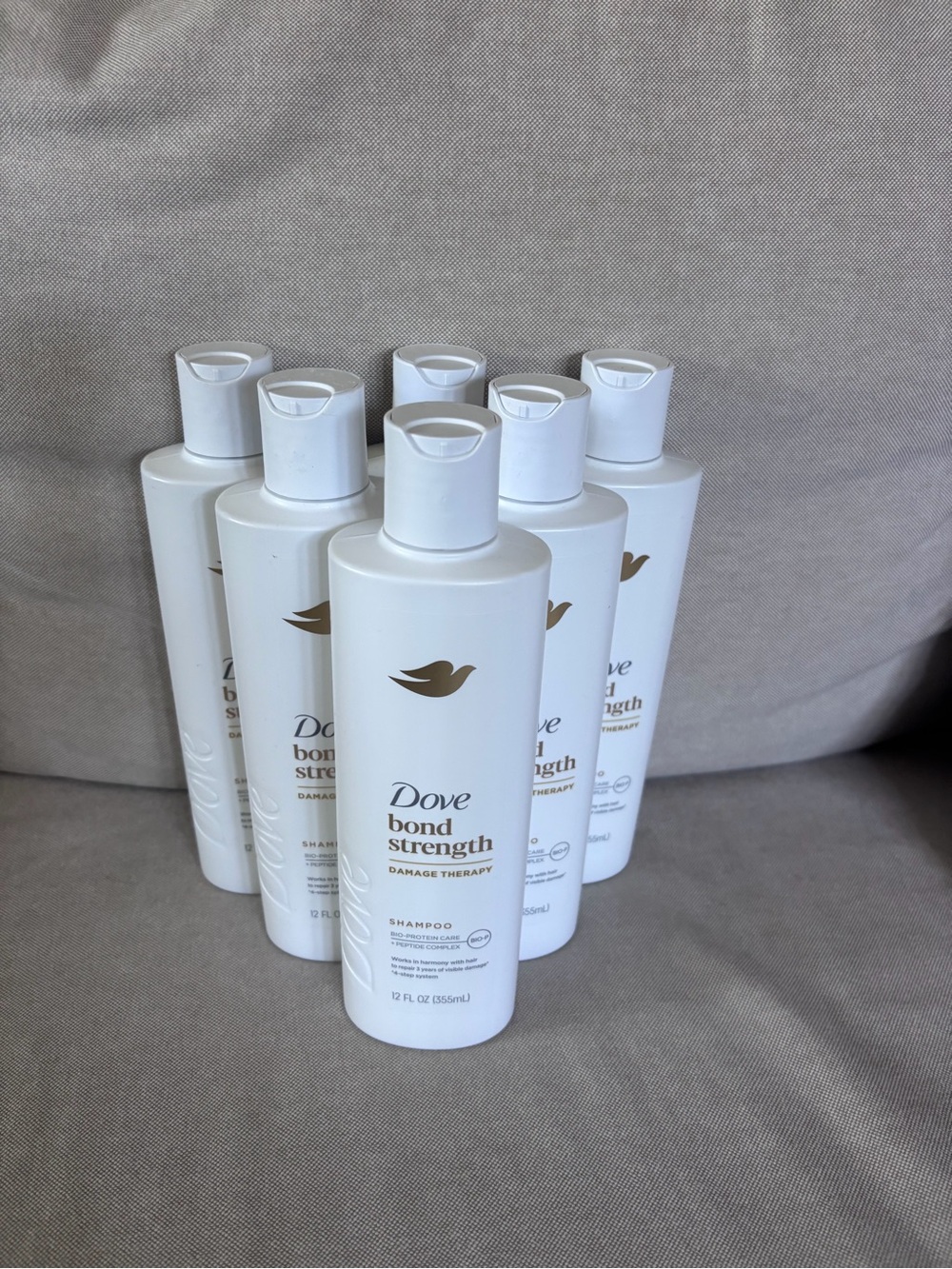 Dove Bond Strength Damage Therapy Shampoo — Pack of 6